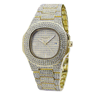 ساعت مچی عقربهای مردانه مدل فول نگین T